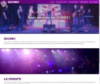 Site du groupe GIVME5, groupe pop-rock sur Toulouse